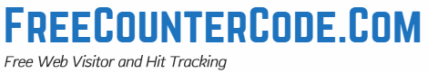 free web visitor and hit tracking